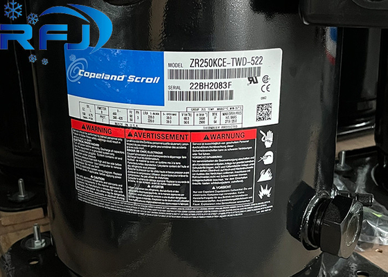 購入 ZRシリーズ20.8HP Copelandスクロール圧縮機ZR250KCE-TWD-522 online manufacture