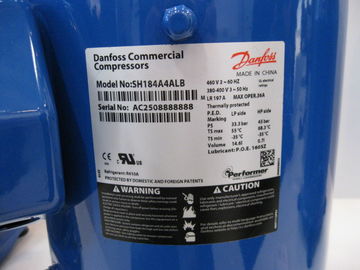 購入 15HP R410A SH184A4ALBの実行者8HPスクロール圧縮機の交流電力の青色 online manufacture