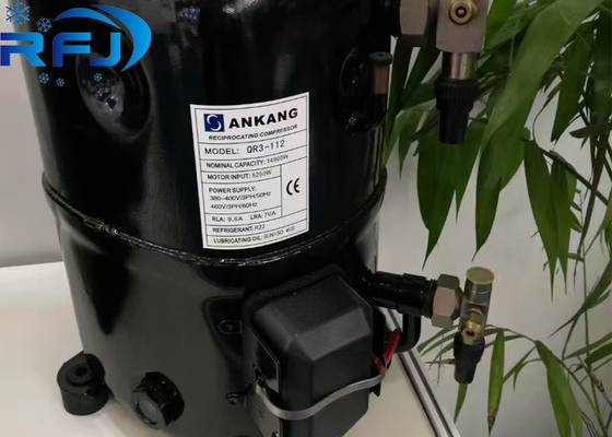 購入 5HP R404a QR3-112 アンカン 封閉式ピストン冷却圧縮機 220-380V 3PH 50Hz または 380-460V 3PH 60Hz online manufacture