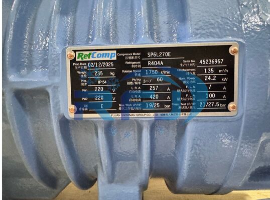 購入 RefComp SP6-L-270E ピストン式半密封圧縮機 online manufacture