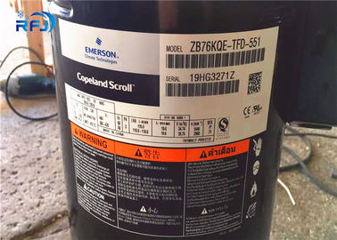 購入 静止したR410A 3.5HPの冷凍スクロール圧縮機ZB26KQE-TFD-558 online manufacture