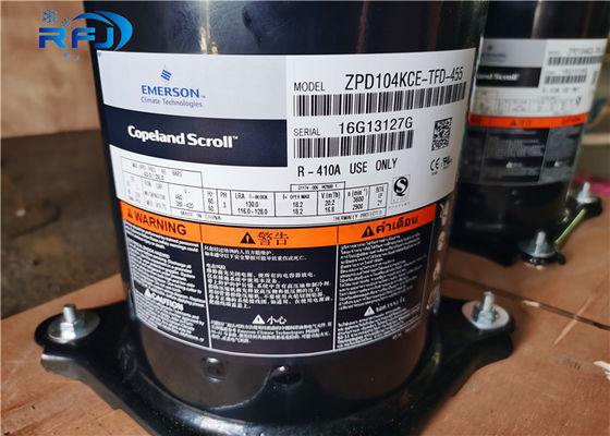 購入 5.9m3/HR R410A 2HP Copelandスクロール圧縮機ZB15KQE-TFD-558 online manufacture