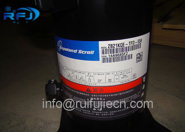 ZB21KQE-TFD-524低雑音のCopelandスクロール圧縮機3HP 380V/50Hz R404A