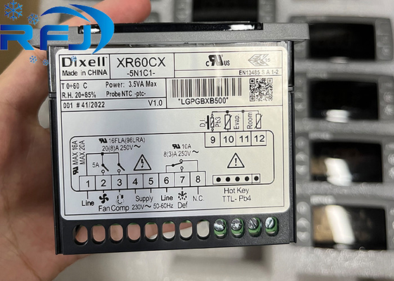 XR60CX-5N1C1 ディクセルデジタル温度調節器 230V 3.5VA マックス