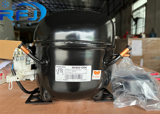 エムブラコ コンプレッサー NEK6213GK 220-240V 50Hz R404A フリーザー用