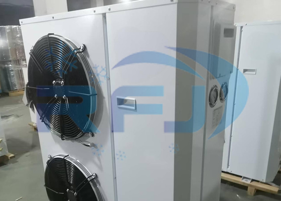 二重扇風機箱装置 中高温冷却冷却冷凝装置 R404A R22