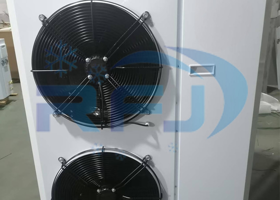 二重扇風機外回転器箱型装置 中高温冷却冷凝装置 R404A R22