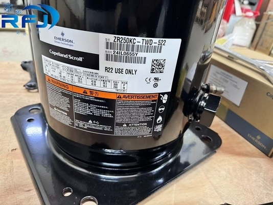 ZR250KC-TWD-522 コップランド ヘルメティックスクロールコンプレッサー 冷却剤R22