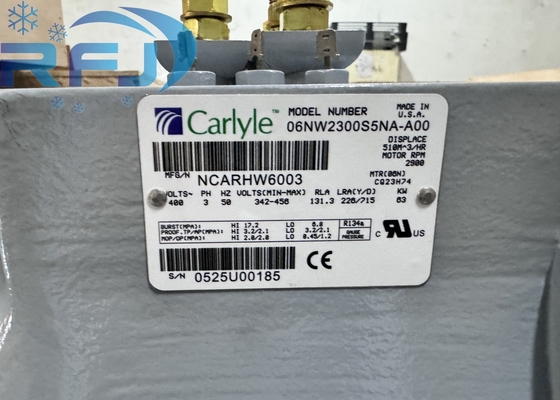 06NW2300S5NA-A00 85HP カーライル螺旋冷却コンプレッサー