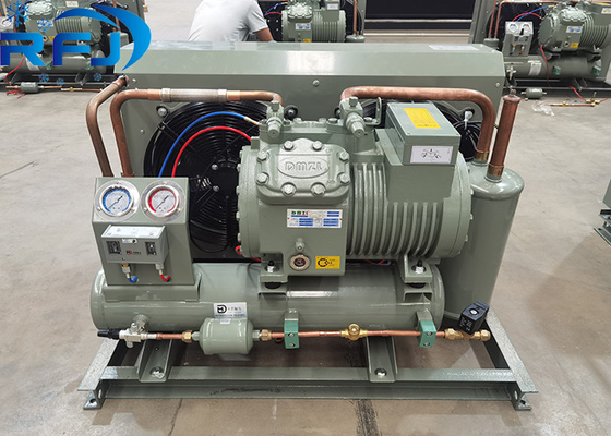 3-5HP 半密閉式 空気冷却低温冷凝装置 コンパクトサイズ