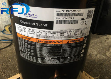 R404A商業冷却装置圧縮機Zr190kc-Tfd-522 60Hz 9段階15HP