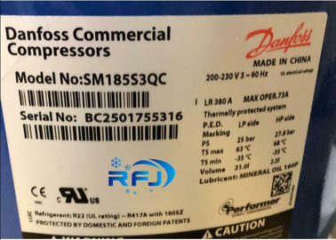 Sm185s4rcのR22空気調節のフリーザーの冷蔵室のための産業冷凍の圧縮機