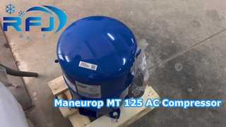 Maneurop MT 125 ピストン コンプレッサー R22 AC 修理